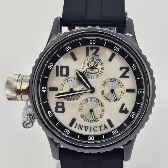 Invicta Women's Russian 1959 Diver Watch 1820 New Plastic Bands New Battery - Picture 2 of 12